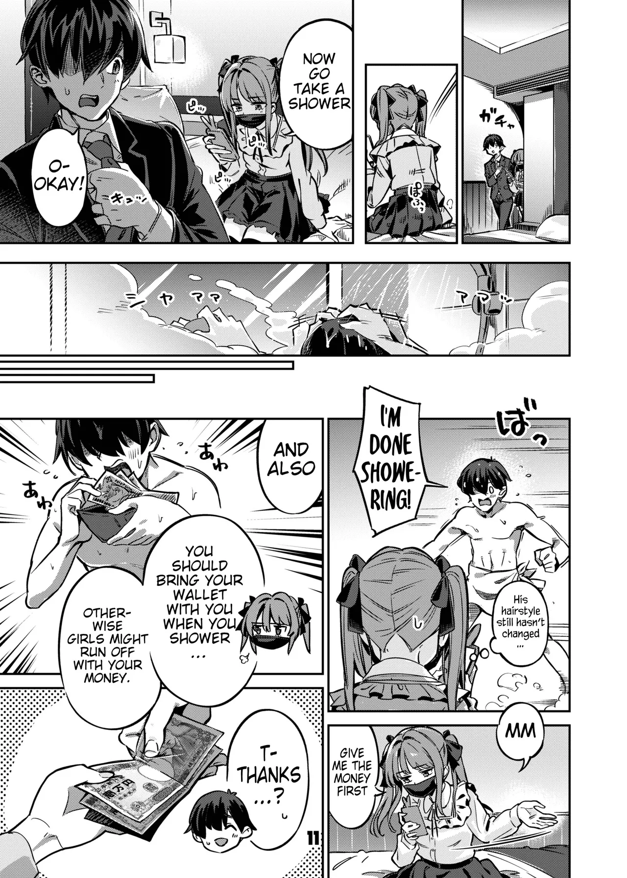 Hentai Manga Comic-In the case of Maita, a girl who engages in "sugar dating" (a type of compensated dating activity), episode 2.-Read-10
